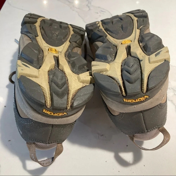 VASQUE Sz 8.5 Leather Hiking Trekking Super Grip  Lace Up Sneakers Shoes - Picture 12 of 14